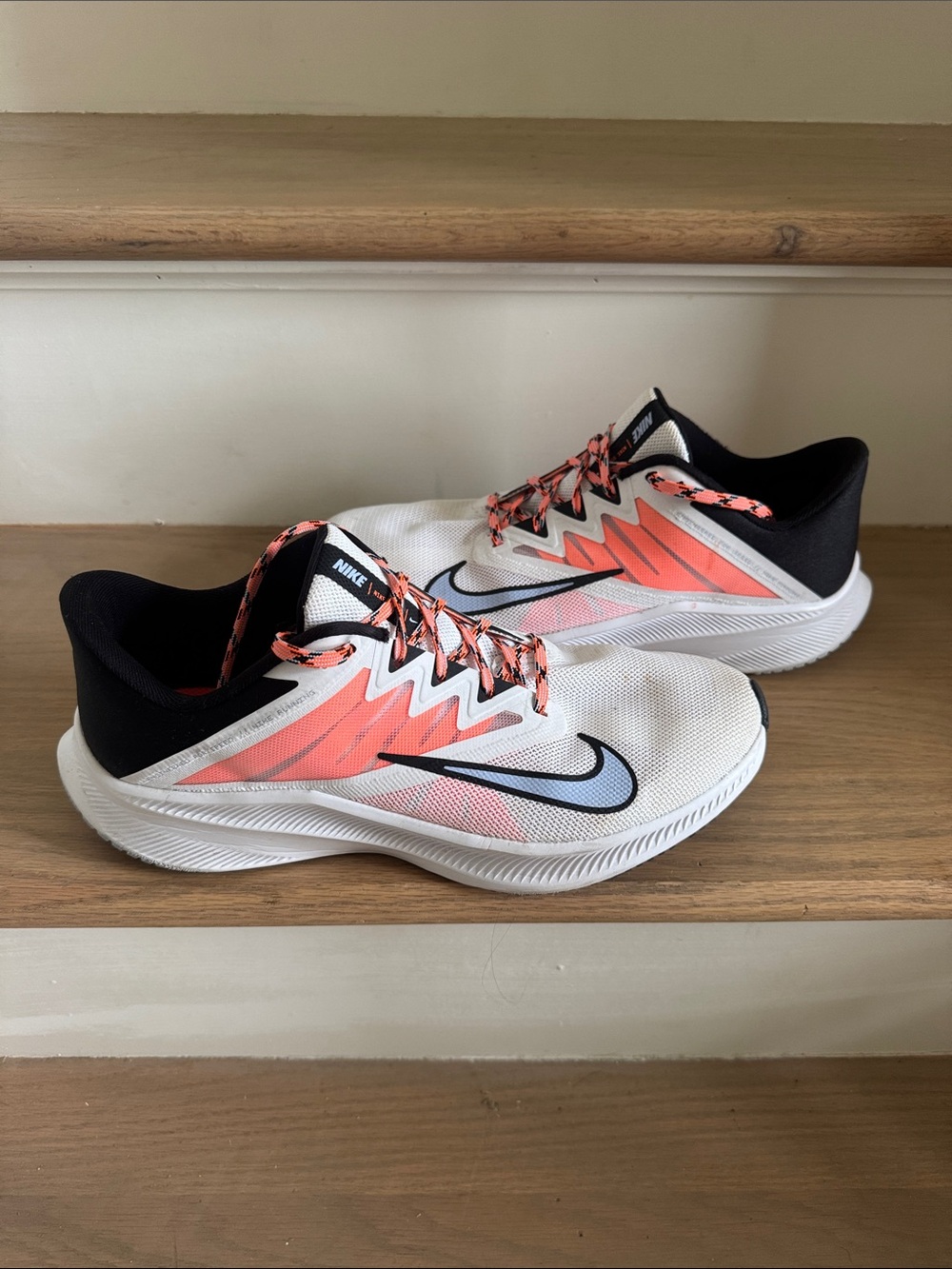 Nike Women’s Quest 3 White Dutch Orange